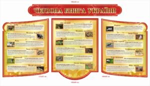 Комплект стендів “Червона книга України”