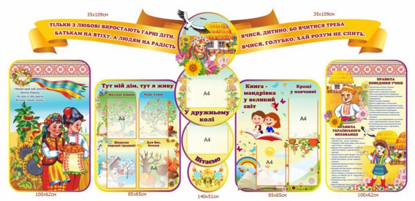 Стенд комплексний для початкової школи