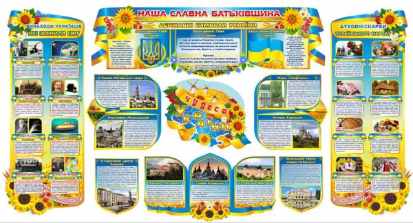 Стенд “Чудеса України”