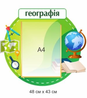 Стенд для кабінету географії