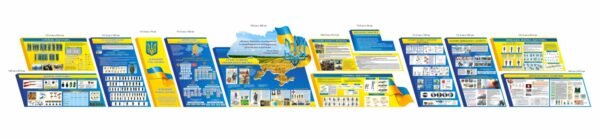 Комплект стендів в кабінет “Захист України”