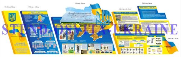 Стенди для кабінету захисту України