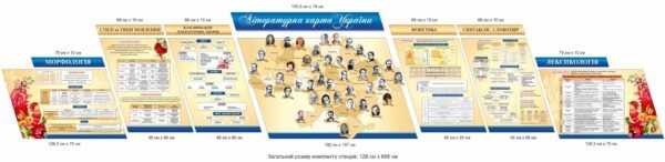 Стенди в кабінет української мови та літератури