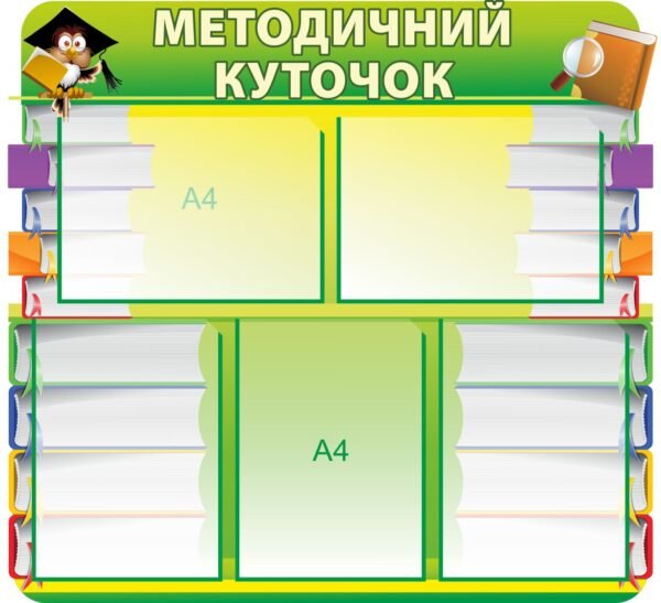 Методичний куточок в учительську – стенд