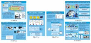 Пластикові стенди з інформатики
