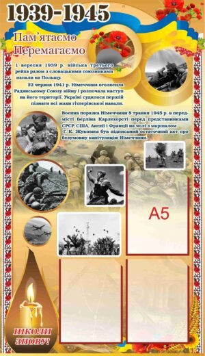 Комплект стендів у кабінет історії України