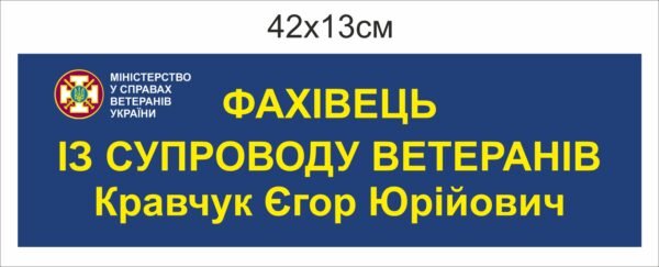 Таблички на двері кабінету