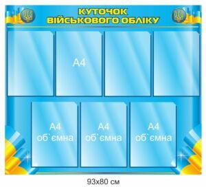 Куточок військового обліку