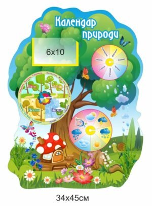 Стенд для ДНЗ “Календар природи”