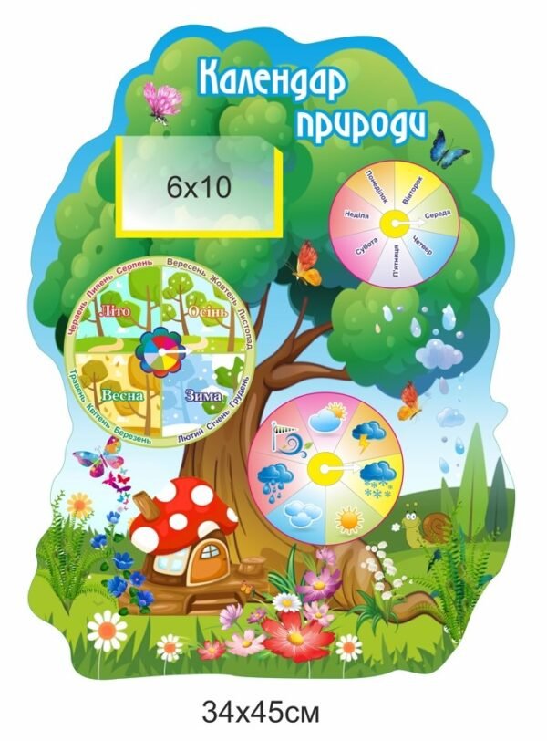 Стенд для ДНЗ “Календар природи”