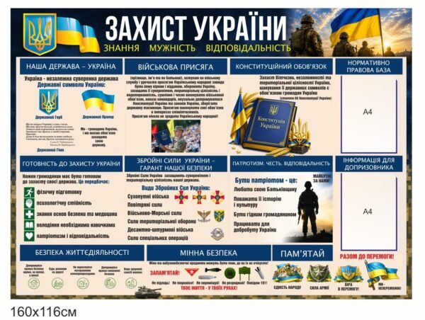 Стенди для осередку - Захист України