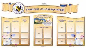 Набір стендів “Учнівське самоврядування”